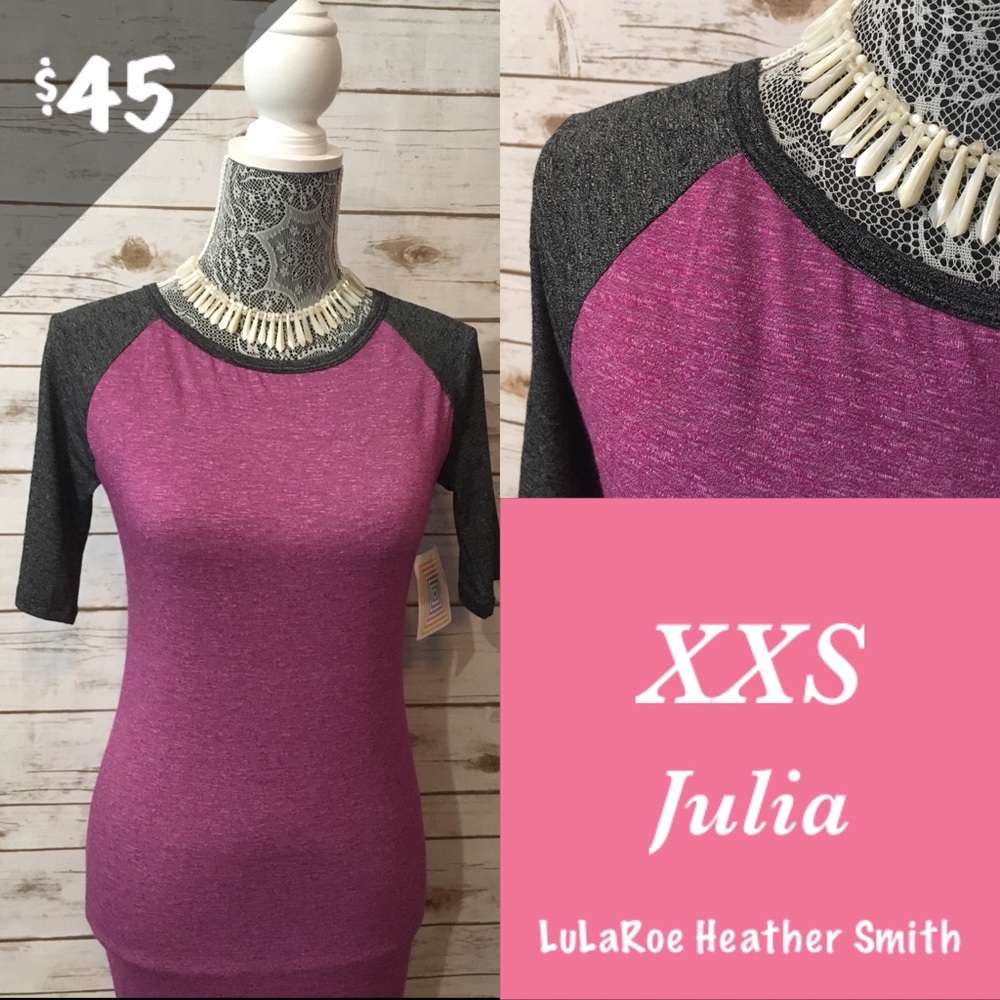 LuLaRoe Julia dress size XXS, NWT